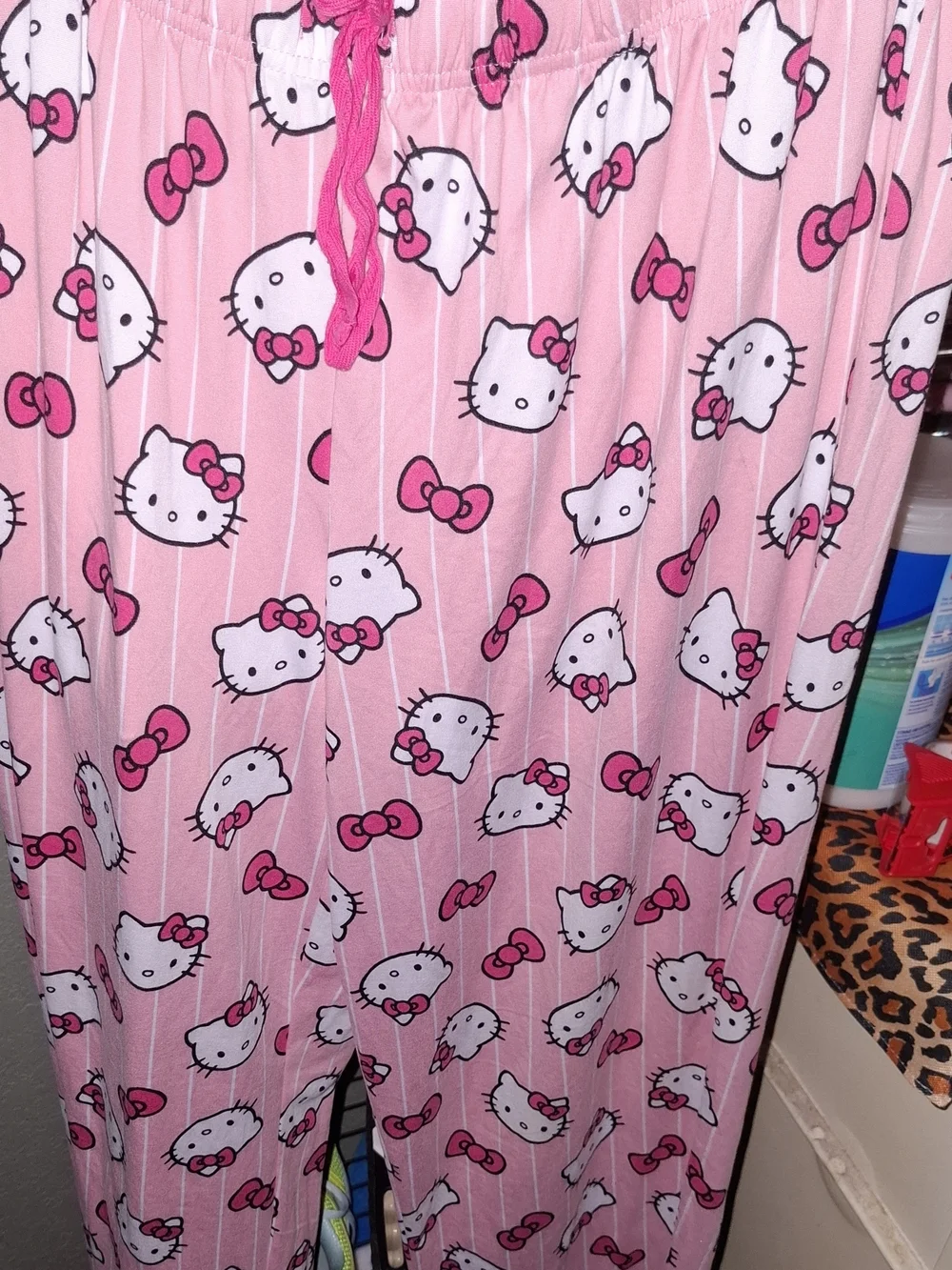 Hello Kitty Pink Girls' Pajama Set